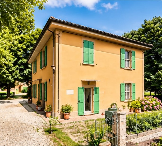 Esterno della sede Dolce Dimora di Marmorta